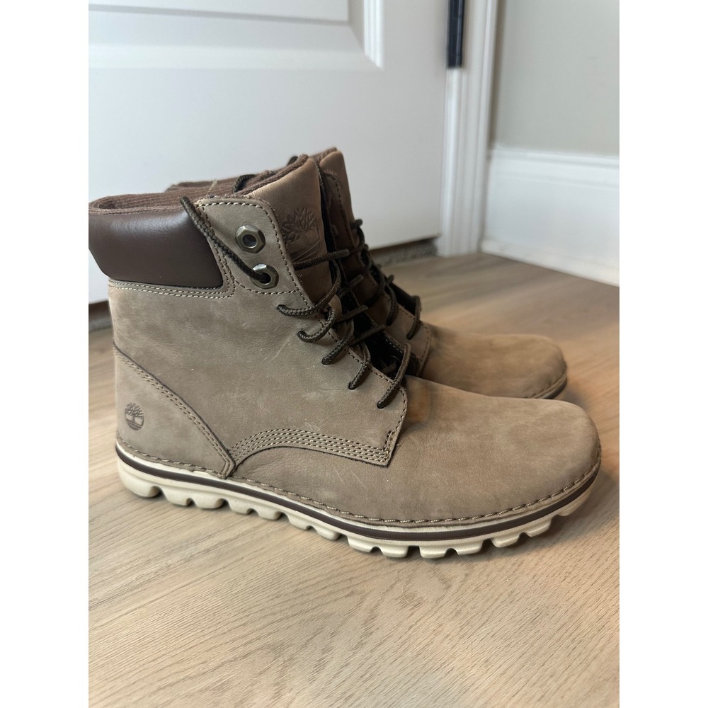 Timberland Women's Brookton Lace Up taupe brown size 8 likenew! - Picture 2 of 8